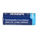 XTAR 26650 Li-Ion battery 3.6v 5200mAh (protected) - 7a