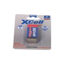 XCell X9V-B Lithium 9V Block Batterie 1200mAh im Blister...