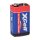2x XCell Lithium 9v block 1200 mAh 6am6 in blister pack of 1