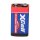 2x XCell Lithium 9v block 1200 mAh 6am6 in blister pack of 1