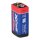 5x XCell Lithium 9v block 1200 mAh 6am6 in 1 blister