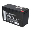 Q-Batteries 12LS-9 12 V 9 Ah AGM Bleiakku