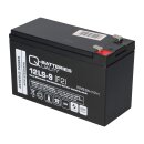 Q-Batteries 12ls-9 12v 9Ah f2 agm 10 years battery