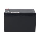 Q-Batteries 12LH-55W 12 V 12 Ah / 55 W AGM Hochstrom-USV-Akku