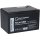 Q-Batteries 12LH-55W 12V 12Ah AGM VRLA Hochstrom USV