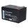Q-Batteries 12LH-55W 12 V 12 Ah / 55 W AGM Hochstrom-USV-Akku