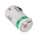 Saft Lithium LS-17330 3,6 V 2,1 Ah 2/3 A 7,65Wh mit U Lötfahne