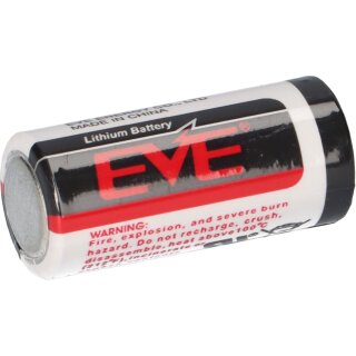 EVE ER14335 2/3AA 3.6V 1-2Ah LiMnO2 -60 ° C bis 85 ° C