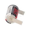 EVE Lithium 3,6V Batterie ER14250 1/2 AA Lötfahne U