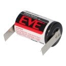 EVE Lithium 3,6V Batterie ER14250 1/2 AA L&ouml;tfahne U
