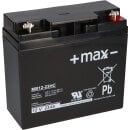 Bleiakku maxx 12V 23Ah MB12-23HC AGM kompatibel Weidezaun