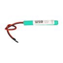 3.6v battery pack for emergency lights 500mAh L1x3 20cm cable