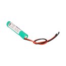 Notleuchtenakku 3,6V 500mAh NiMH L1x3 – 20 cm Kabel