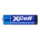 XCell foil of 4 aa lr6 Mignon Super Alkaline Battery