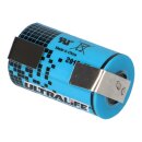 Ultralife Lithium 3,6V Batterie U-Lötfahne - LS14250 - 1/2 AA - UHE-ER14250 Li-SOCl2