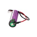 Testo Datenlogger Lithium Batterie mit Kabel und Stecker – 175-T1 Serie – AA 3,6 V 1,9 Ah
