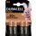 4x Duracell MN1500 AlMn Plus Power Mignon AA Batterie