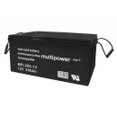 Multipower Blei-Akku MPL200-12 Pb Batterie 12V / 200Ah