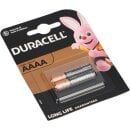 2er Blister Duracell MX2500 AAAA Batterie AlMn