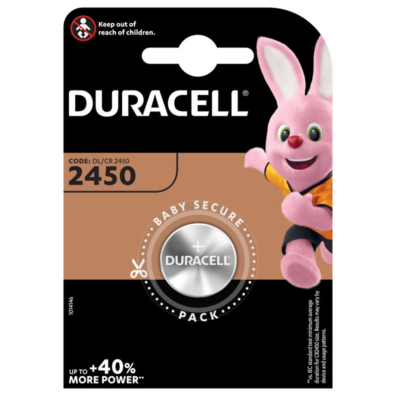 Duracell Lithium-Knopfzelle Cr2450, 3V, Electronics - Bild 4