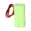 Notleuchten-Akku 4,8V 800mAh NiMH – passend für Einzelbatterieleuchten LED