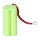 Notleuchten-Akku 4,8V 800mAh NiMH – passend für Einzelbatterieleuchten LED