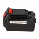Werkzeugakku 20V 4Ah Li-Ion passend für Black & Decker LBXR20