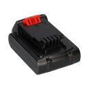 Akku kompatibel Black & Decker BL1518 18V 2000mAh Li-Ion