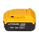 Werkzeugakku 18V 3Ah Li-Ion passend für DeWalt...
