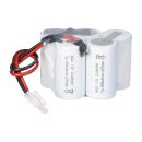 Notleuchtenakku 6V 4500mAh NiCd F2x3 HT | Tamiya-Stecker