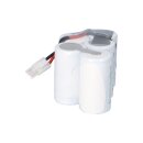 Notleuchtenakku 6V 4500mAh NiCd F2x3 HT | Tamiya-Stecker
