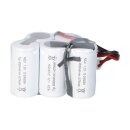 Notleuchtenakku 6V 4500mAh NiCd F2x3 HT | Tamiya-Stecker