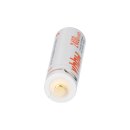Akku-Zelle 3,7V 650mAh Li-Ion passend für AA Akku mit Micro-USB Anschluss