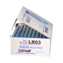 box of 100 XCell aaa Micro Super Alkaline 1.5v battery