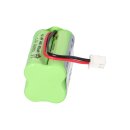 4,8V 800mAh AAA Ni-MH F2x2 Notleuchten Akkupack Kabel und Stecker