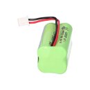 Notleuchten-Akku 4,8V 800mAh NiMH F2x2 AAA / Micro
