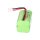 4.8v 800mAh aaa Ni-MH F2x2 emergency lights battery pack cable and plug