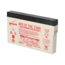 Genesis np2-12 12v 2Ah faston 4.8mm agm lead acid battery