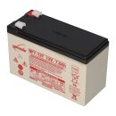 Genesis np7-12t 12v 7Ah faston 6.3mm agm lead acid battery