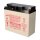 Genesis np18-12r 12v 18Ah m5 flat pole agm lead acid battery