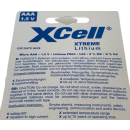 16x xtreme lithium battery aaa micro fr03 l92 XCell 4x 4pcs blister