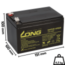 Mach1 48V 15Ah Akkusatz mit Tasche – 4× WP15-12SE Plug & Play