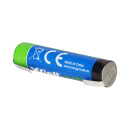 XCell aaa micro battery Ni-MH 1.2v 1000 mAh u solder tag