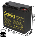 Battery compatible lawn mower Robomow City 120 Wolf...