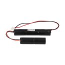 Notleuchtenakku 6V 2500mAh NiMH Sub-C | L1x3+L1x2