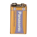 8x Panasonic 9v Block Alkaline Power 9v Battery Blister