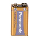 20x Panasonic 9v Block Alkaline Power 9v Battery Blister