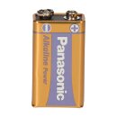20x Panasonic 9V Block Alkaline Power 9V Batterie Blister