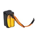 Notleuchten-Akku 4,8V 800mAh NiCd F2x2 AA / Mignon