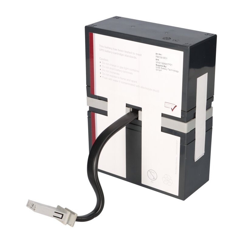 Akku kompatibel APC Back UPS RS 800 1000 RBC32 RBC 32